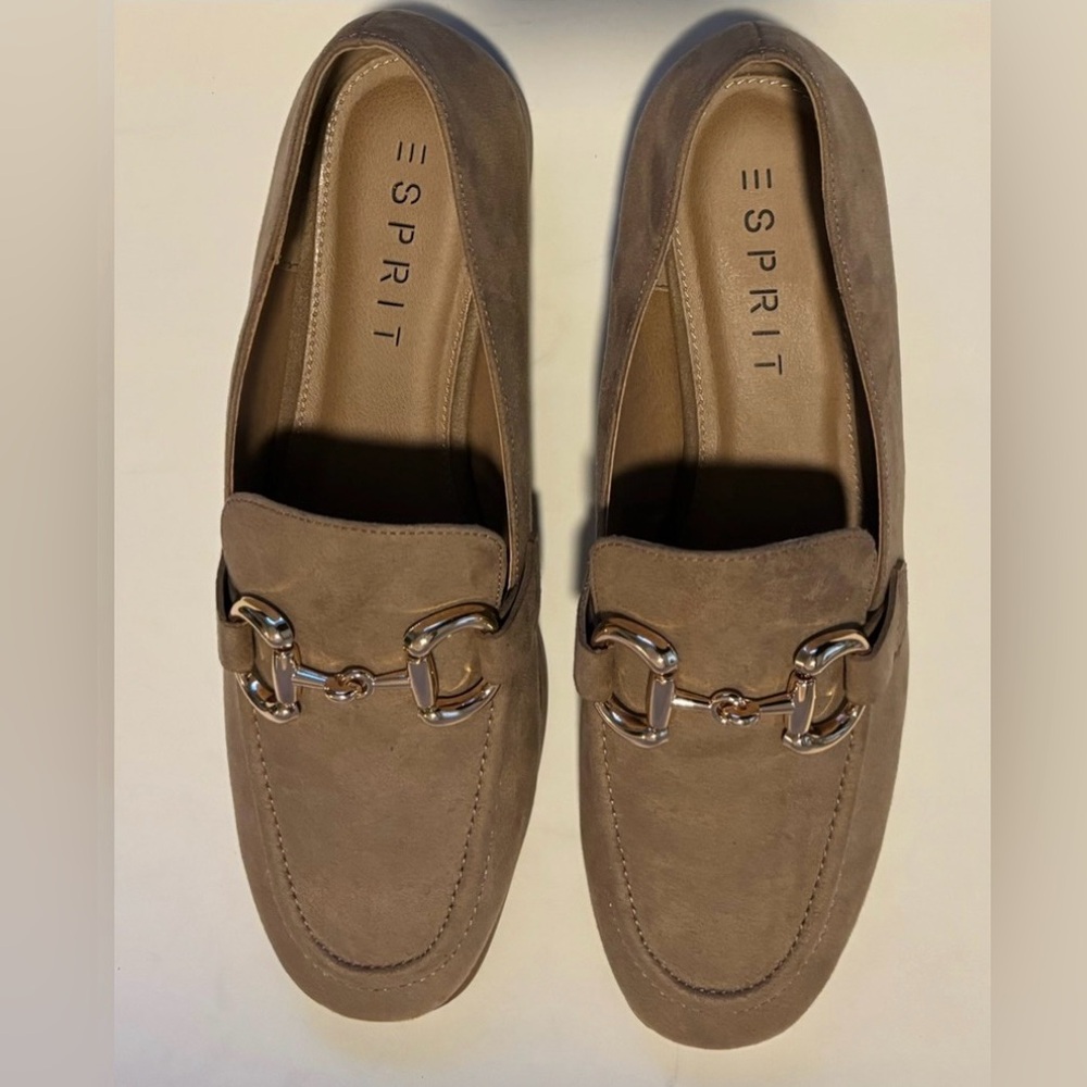 Esprit Britney Women Tan Loafer Size 7.5